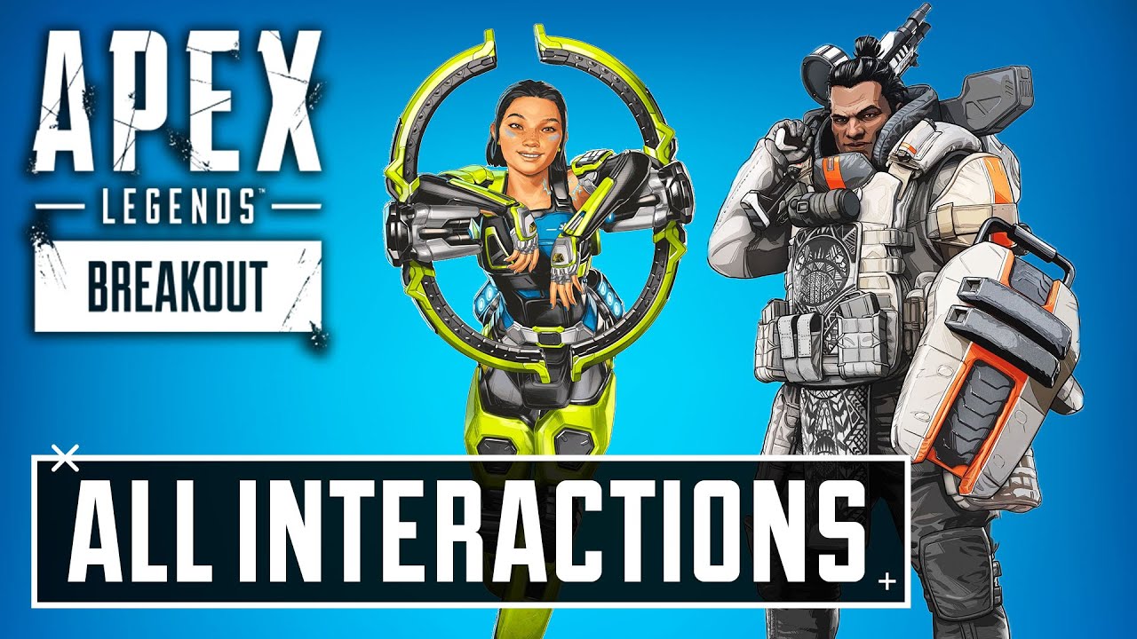 Apex Legends Сезон 20 Все Взаимодействия Реплики