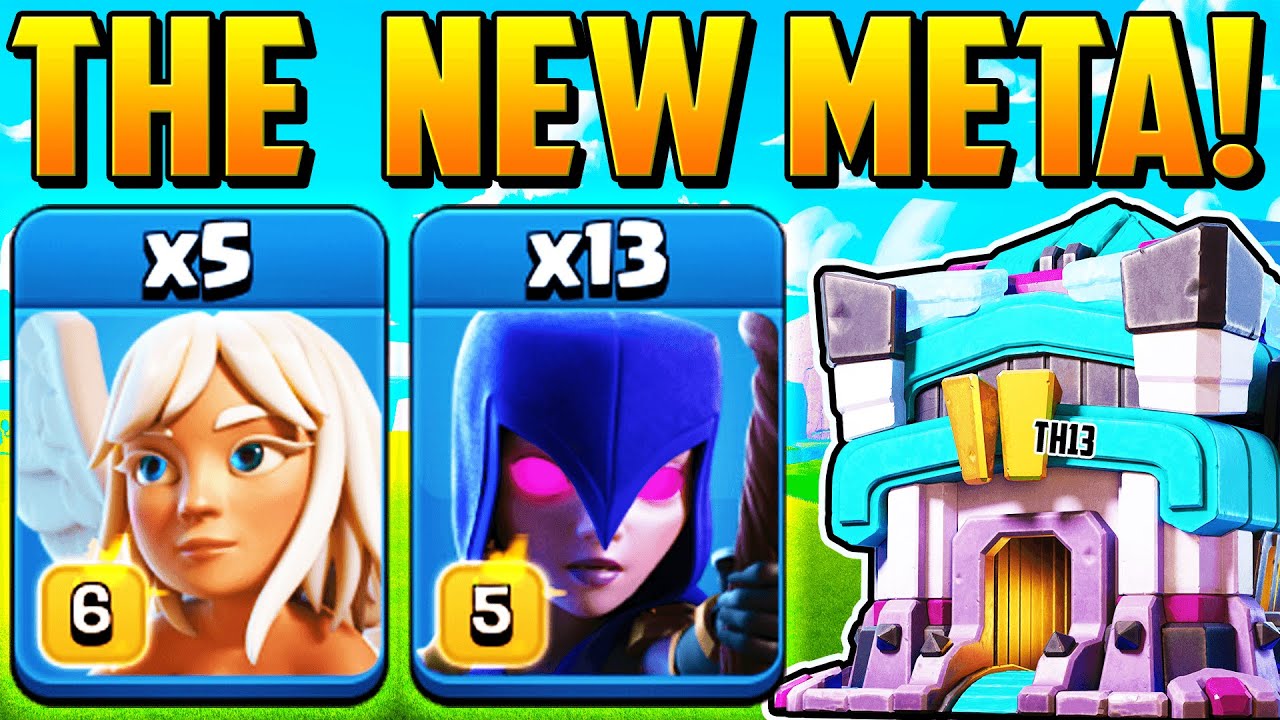 EVERYONE IS TALKING ABOUT THIS MASS WITCH ATTACK AT TH 13 ! NEW Town Hall 13 Attack Strategy COC