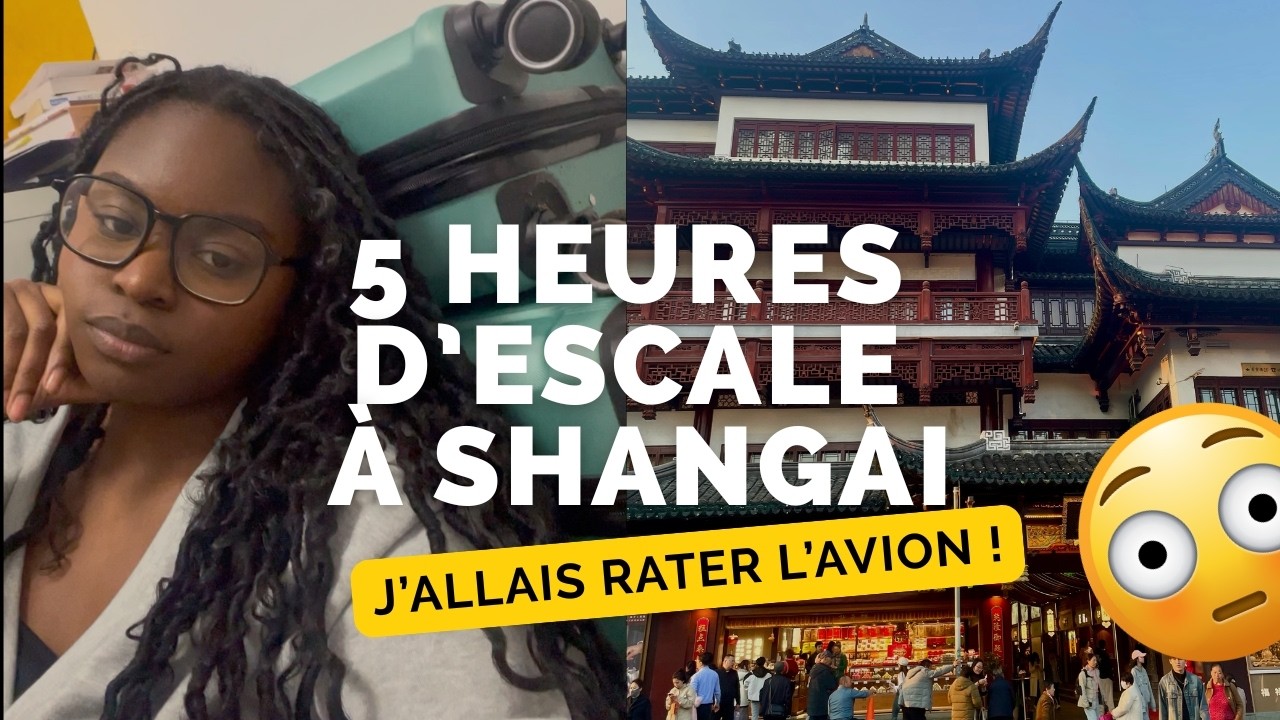 Préparer son PVT en Australie 🇦🇺🦘(+Mes 5h d'escales à Shanghai) #vlog