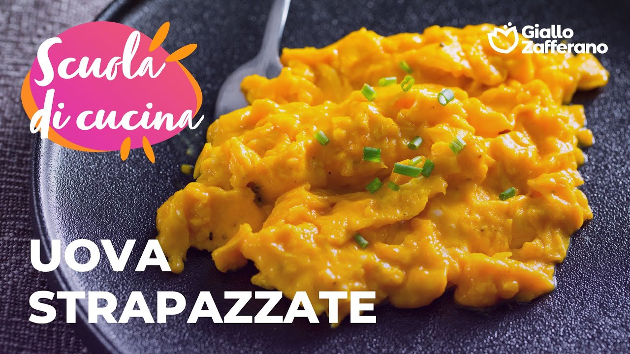 🔥 UOVA STRAPAZZATE - SCUOLA di CUCINA come CUCINARE le UOVA🍳