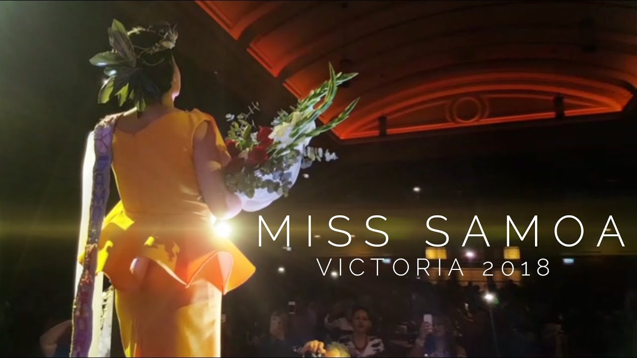 Miss Samoa Victoria 2018 👑