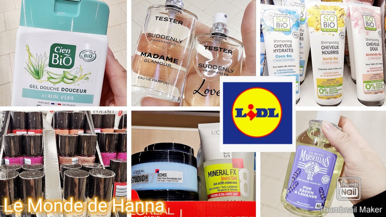LIDL FRANCE ARRIVAGE 27-02 COSMÉTIQUES BEAUTÉ MAQUILLAGE 💄