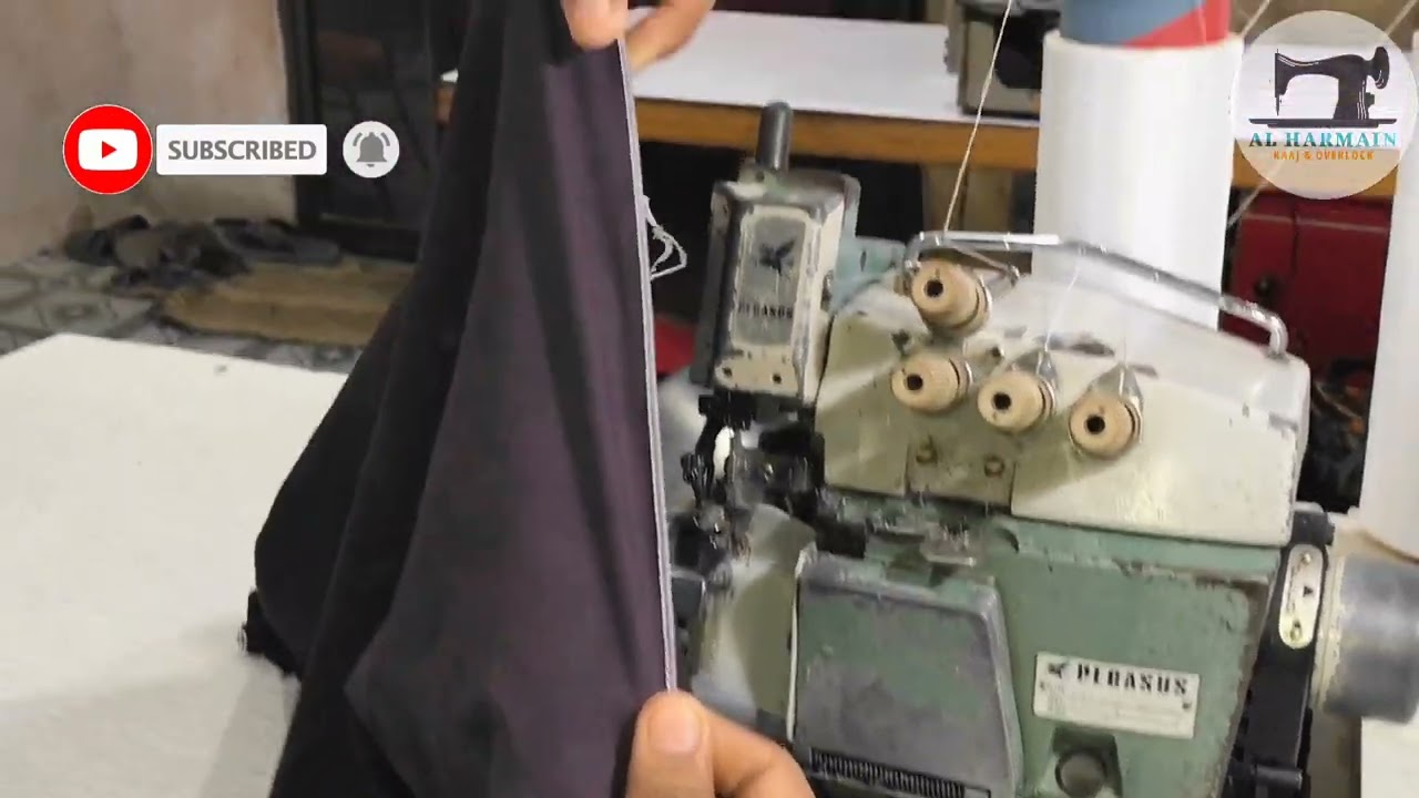 Overlock Machine Setting L52 Model 3 Thread