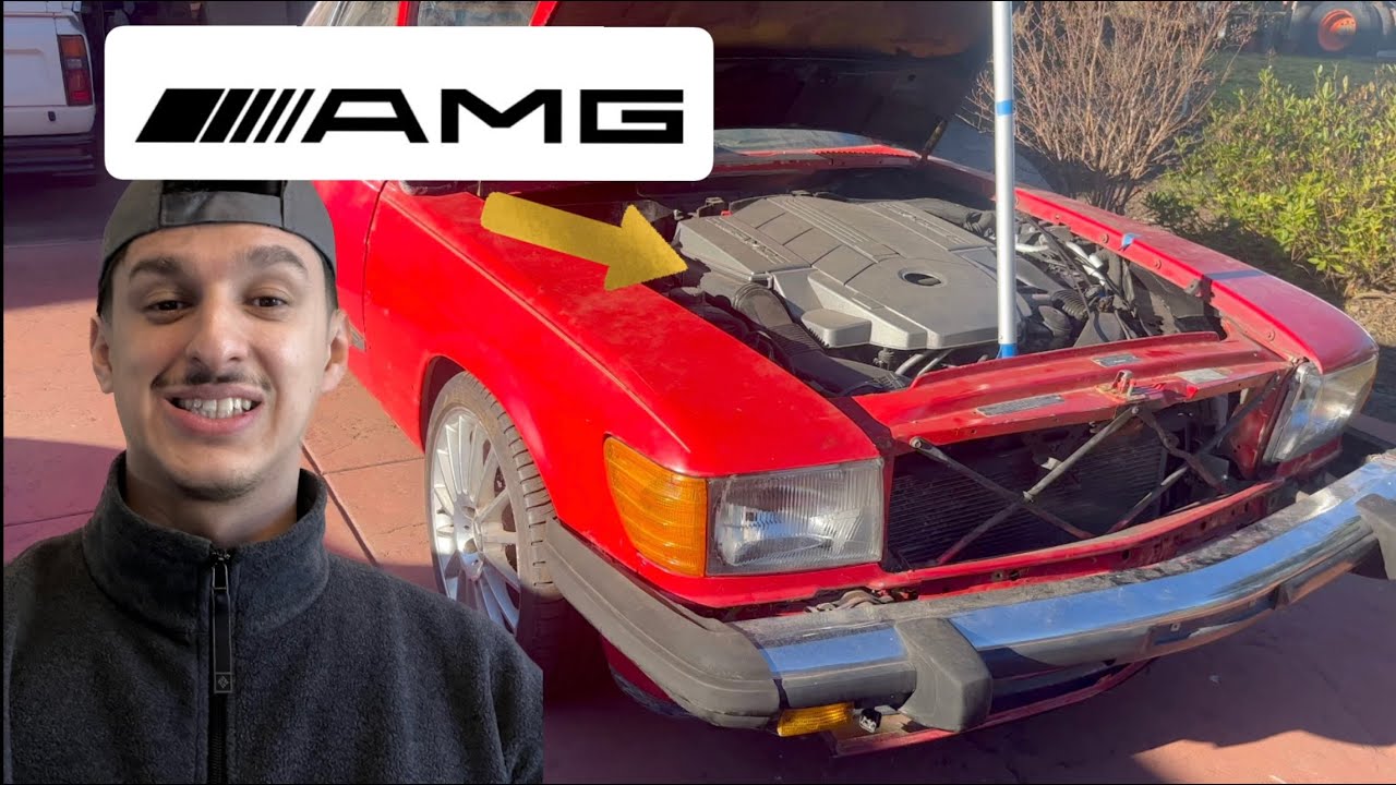 Mercedes 450SL and SLK55 AMG Chassis swap | Part 14