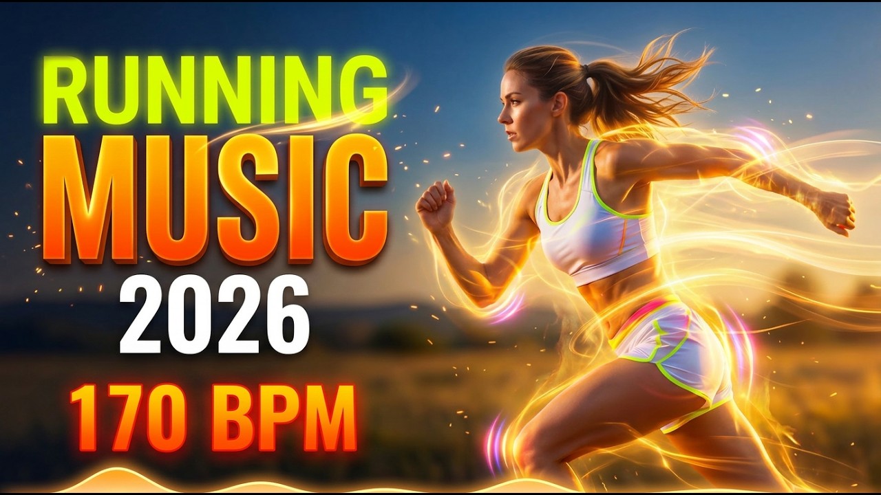 ALL GAS ⚡ 170 BPM Running Music 2026 | 1 Hour Nonstop