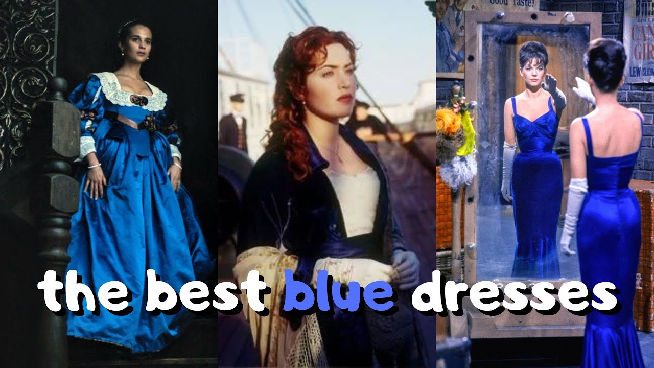 blue dresses in film 💙👗🦋