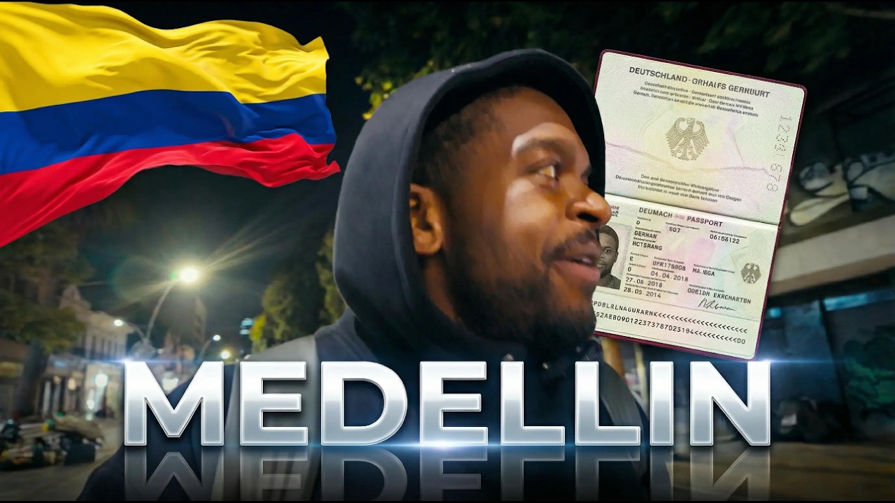Der deutsche Pass hat Aura in Medellin!  🇨🇴