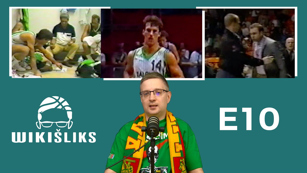 WikiŠliks E10: Šarūnas Marčiulionis „Žalgiryje“ ir Vainausko konfliktas su apsaugininkais