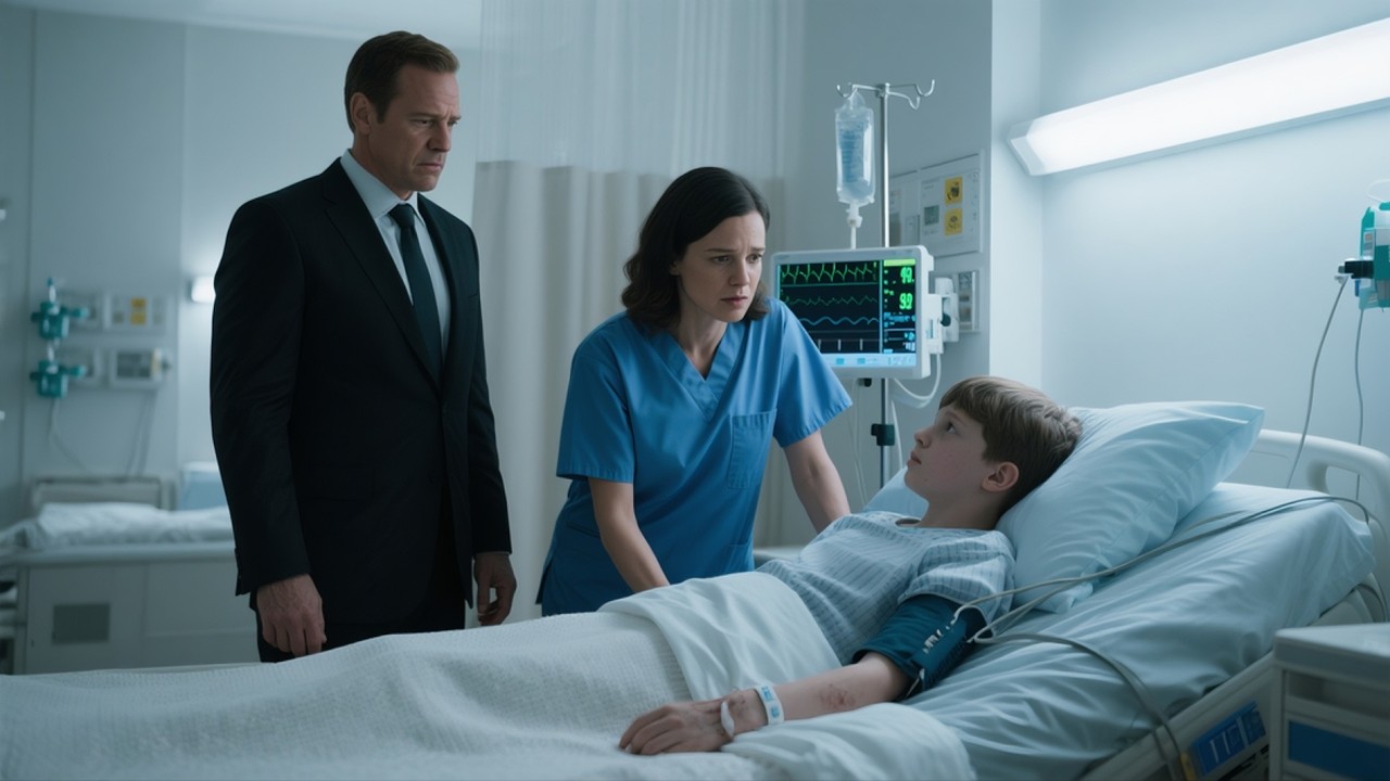 All Doctors Failed — The Nurse Saved His Son… “You’re Mine Now.”