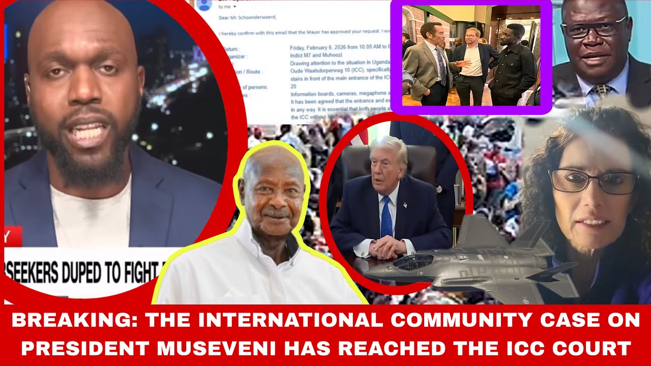 Breaking: The International Community has reached the ICC Court about Gen Museveni’s Vote rigging🇺🇬