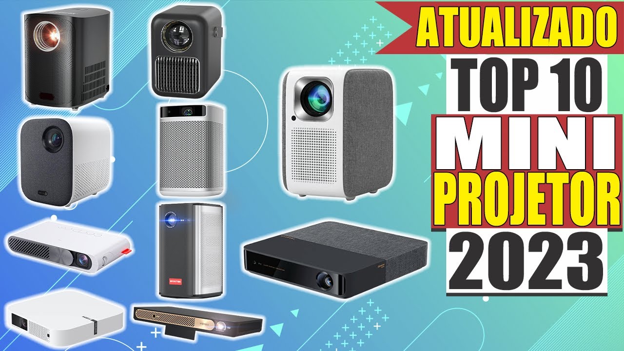 Qual é o MELHOR MINI PROJETOR PORTÁTIL em 2023 ➽ COMPACTO E PODEROSOS!