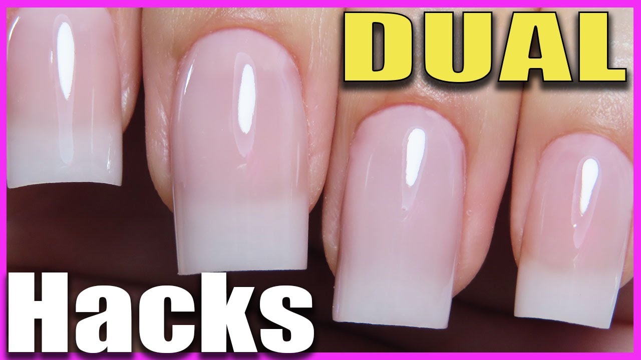 Logra Uñas PERFECTAS y DURADERAS 💅 con estos HACKS para Moldes DUAL SYSTEM 💜 CURSO de DUAL #10