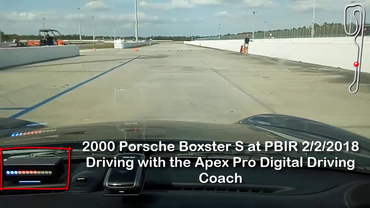 Driving at PBIR with the Apex Pro Digital Driving Coach