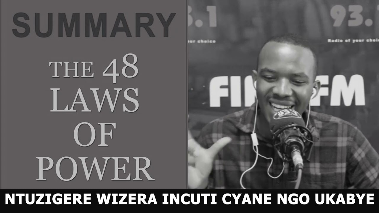 NTUZIGERE WIZERA INCUTI CYANE NGO UKABYE (IGICE CYA MBERE CY'AMATEGEKO Y'IMBARAGA)