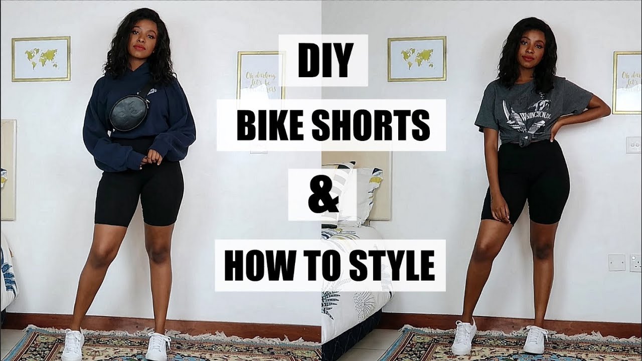 DIY Bike/ Cycling Shorts + How To Style