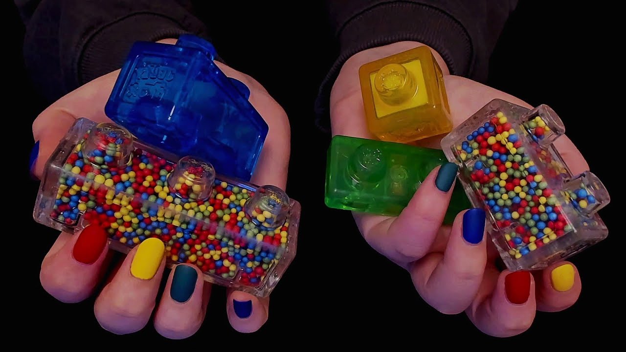 ASMR Jelly Blox - Squishy and Sticky Fidget Toy Sounds