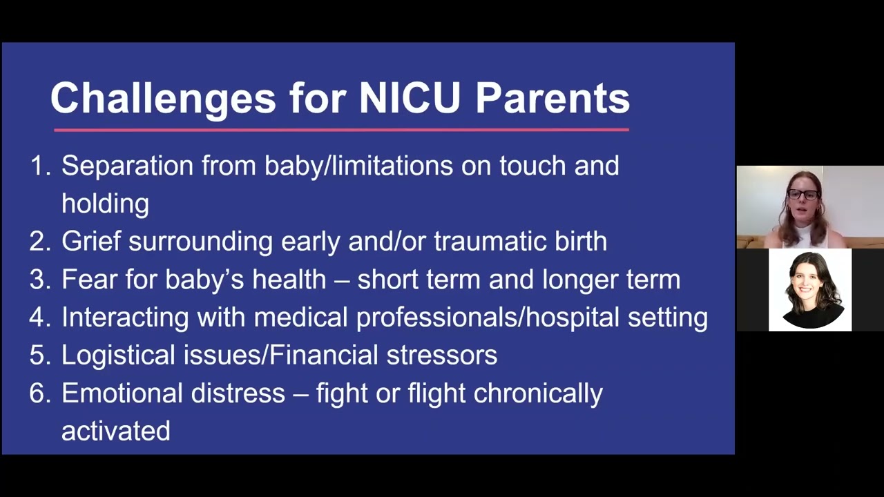 The Emotional Experience of NICU Parents and Tailored Interventions