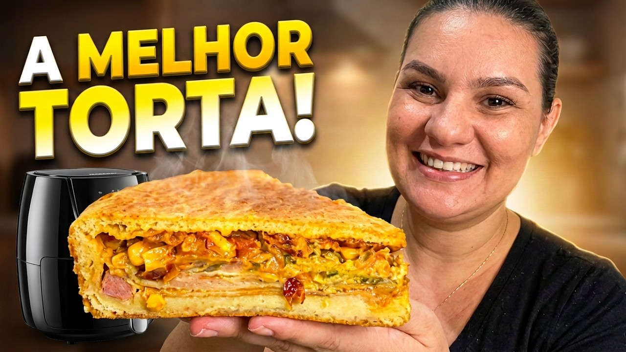 Receita de Torta de Salsicha na Air Fryer: Fácil e Deliciosa! 🌭🔥😋