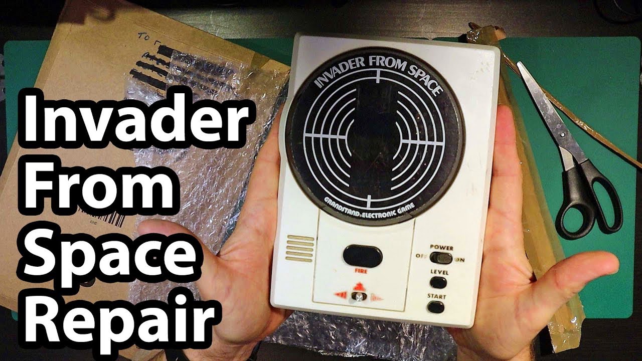 Grandstand Invader From Space Game Repair and Restore - Retro Games