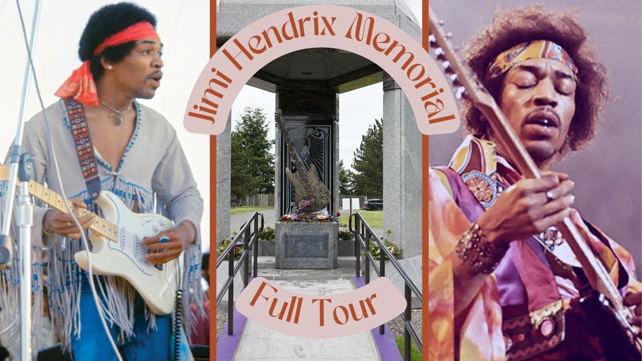 Jimi Hendrix Gravesite and Memorial in Seattle | Full Tour!