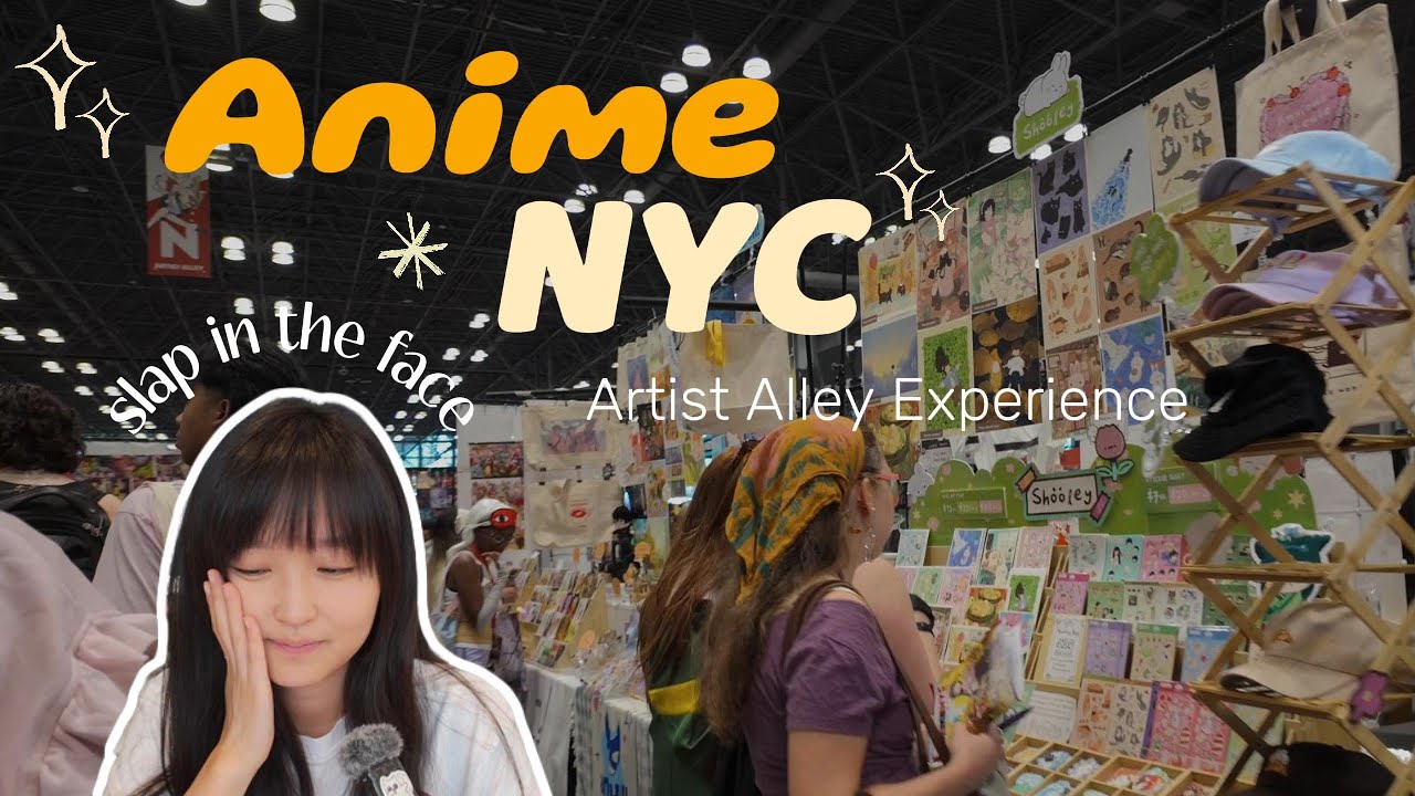 just an artist overwhelmed by Anime NYC...record sales