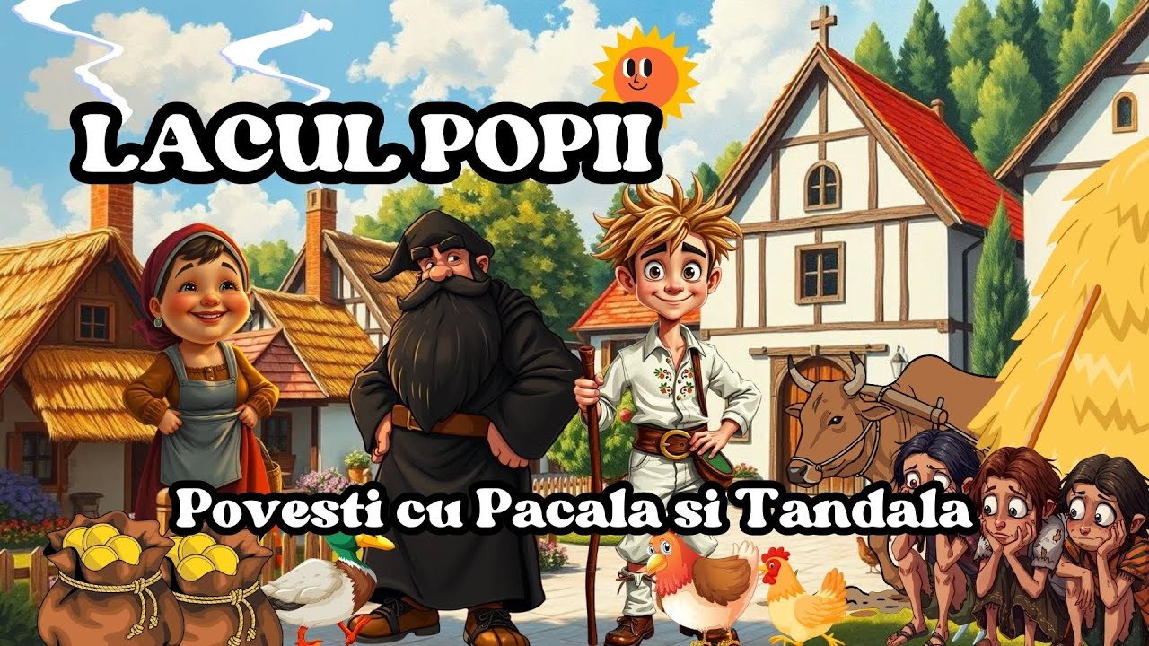 👑 Lacul Popii | Poveste amuzantă din sat, plină de istețime și haz | Pacala si Tandala | Partea 4 👑