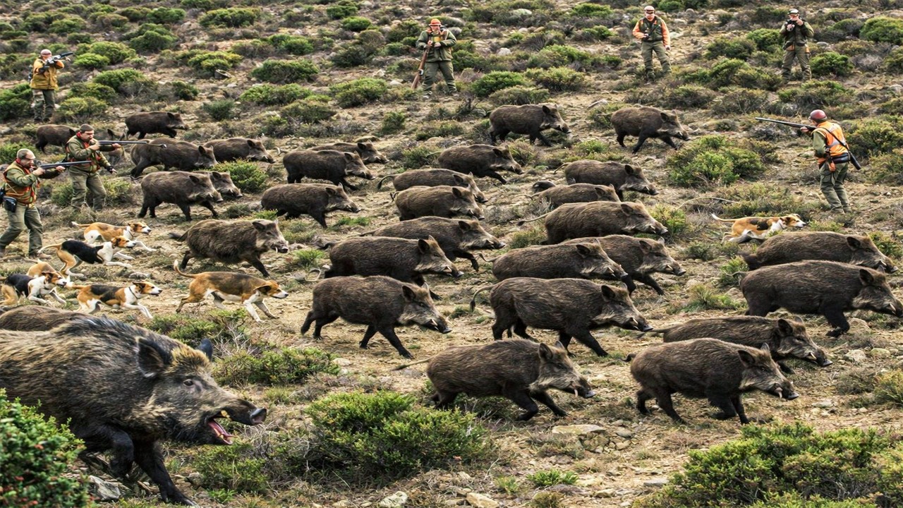 Bauern au&szlig;er sich! Heftiger Angriff stoppt zerst&ouml;rerische Wildschweine