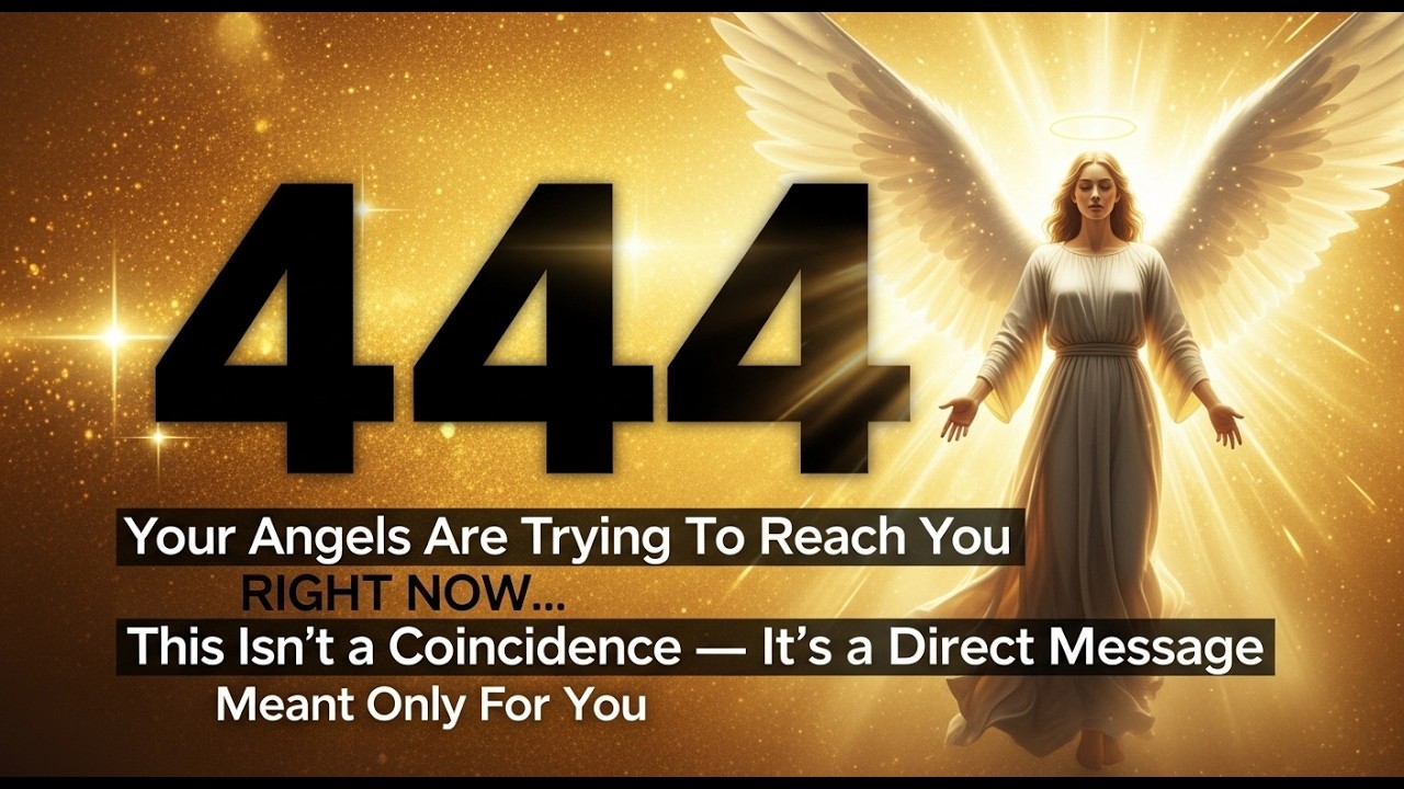 🕊️ 444 Your Angels Are Urgently Trying To Reach You — Don’t Ignore This