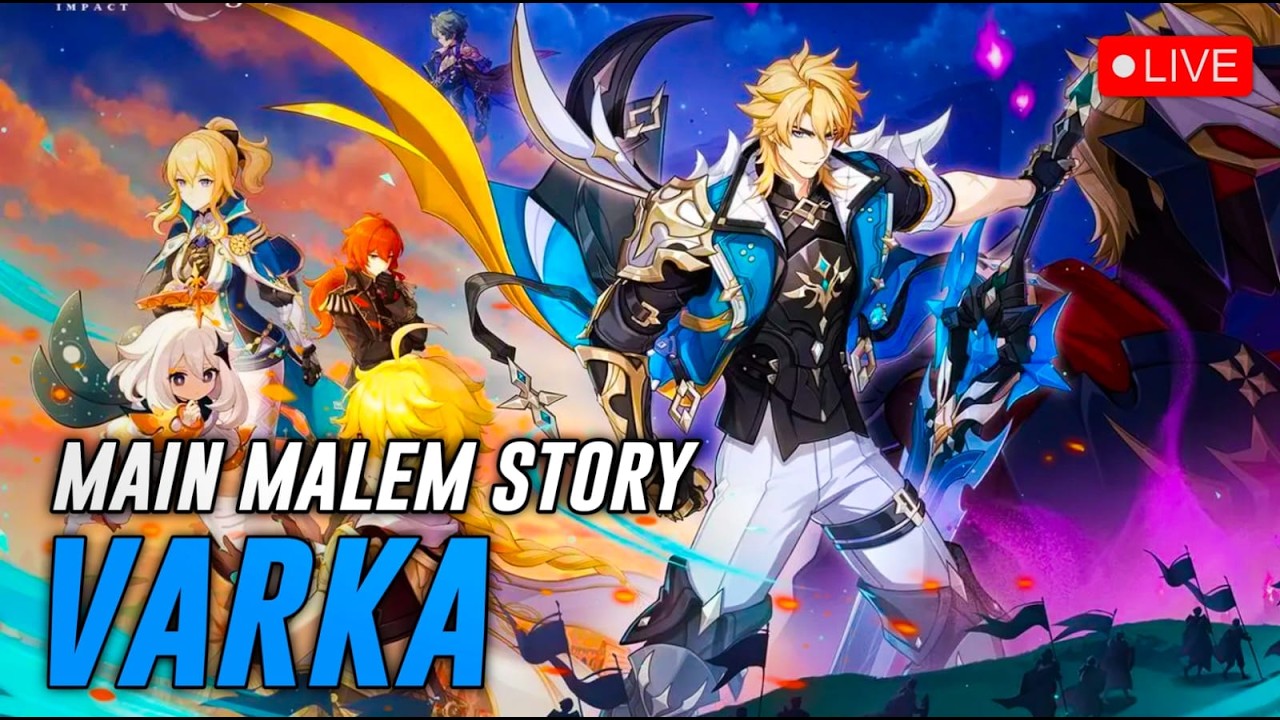 🔴⚔️l Live  Ngabuburit lanjut story Varka Genshin impact