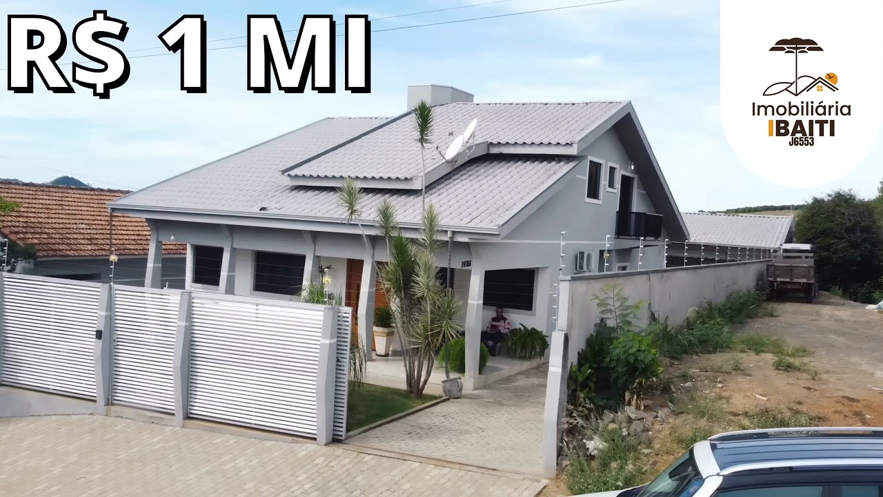 CASA 5 QUARTOS COM 1 SUÍTE PISCINA SAUNA LOTE GRANDE R$ 1MI - Código:2524