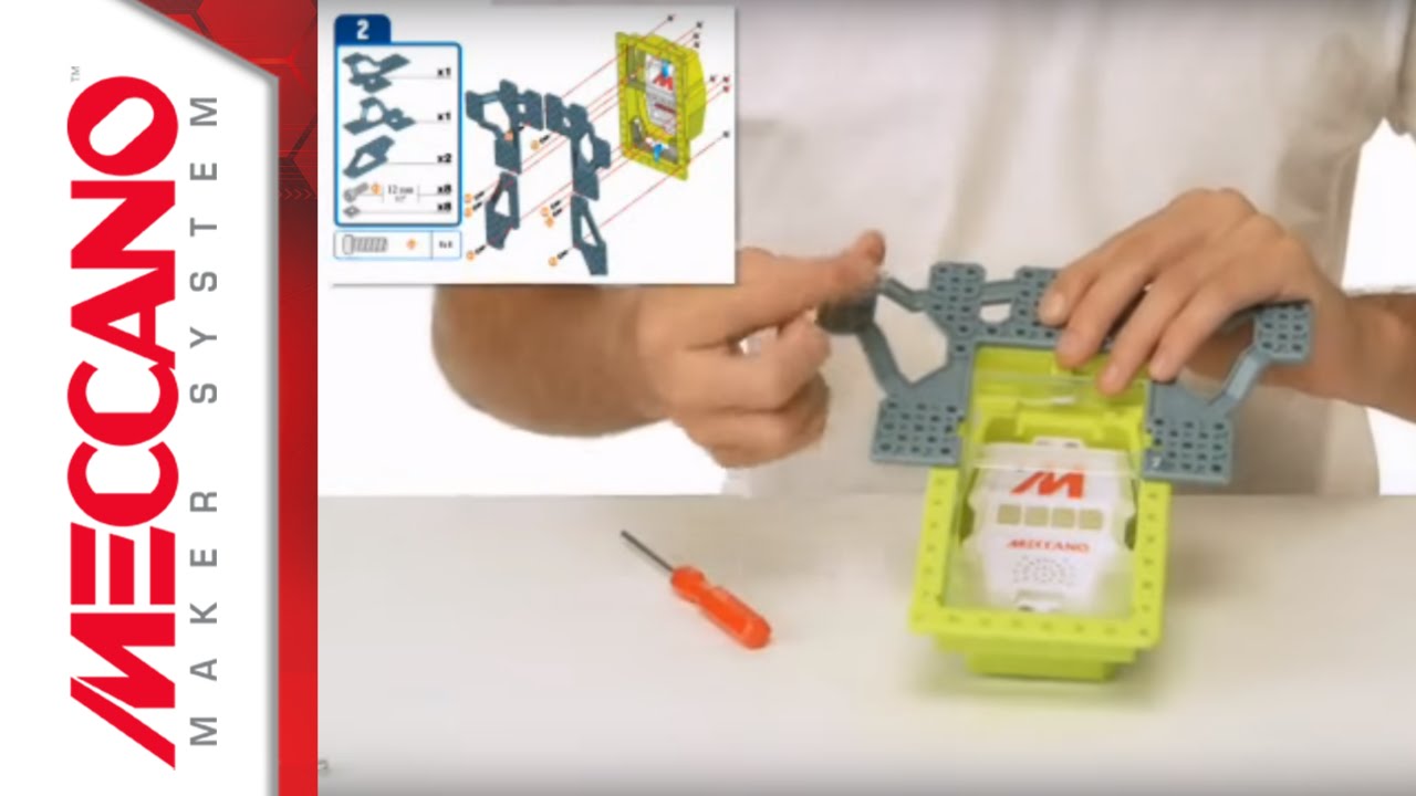 How to Build Meccanoid G15: Steps 1-3