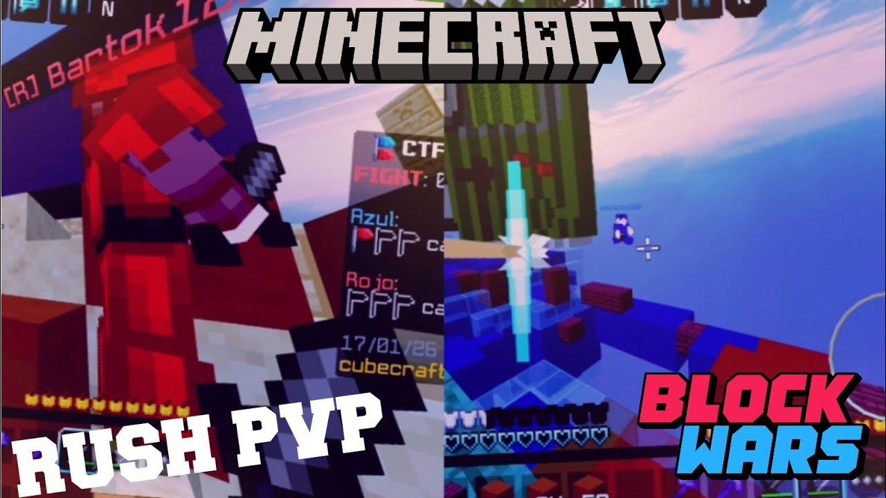 BLOCKWARS con LOS CUBECRAFTEROS de DISCORD! PARTIDAS AMISTOSAS #10 SERVIDOR CUBECRAFT 