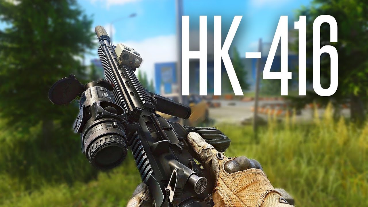 THE HK-416 IS AMAZING - Escape From Tarkov Gameplay