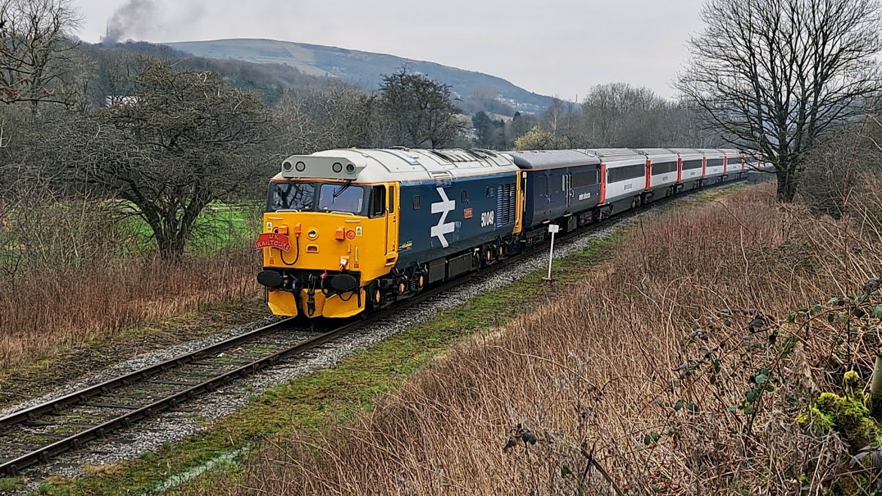 Chasing the ELR railtour around Greater Manchester with 50049 & 66032 & 56006! 07/03/26