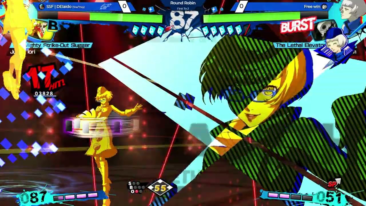 [01/31/26] #P4AU RR: SSF|DEIaido (Junpei Iori) VS Free win (Elizabeth)