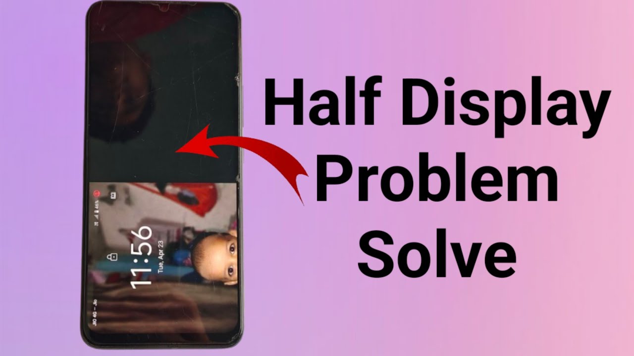 vivo half display mobile problem solve 🔥 half screen problem mobile display not working