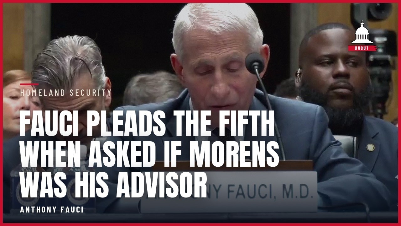 Fauci Pleads the Fifth When Asked If Morens Was His Advisor