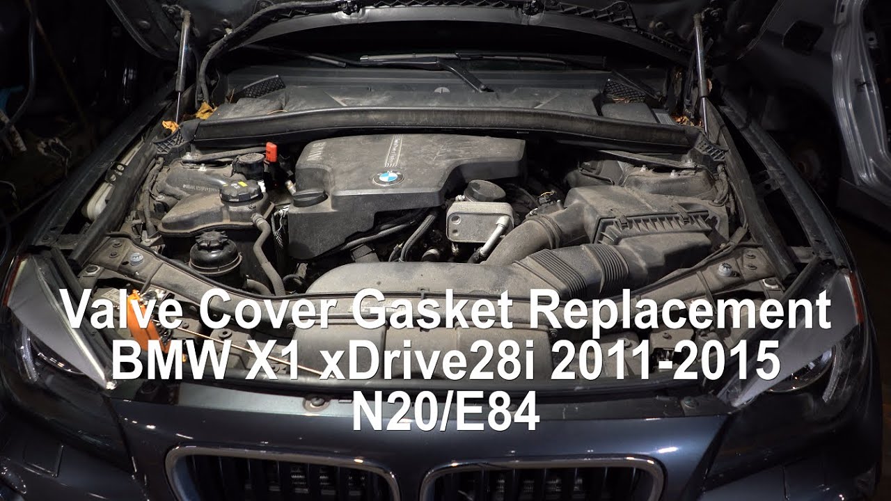How to Replace Valve Cover Gasket on a BMW N20 4 Cylinder (BMW X1 2011-2015 DIY E84)