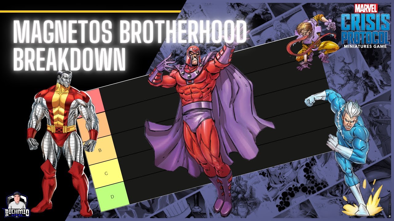 Marvel Crisis Protocol: Magneto's Brotherhood of Mutants Breakdown