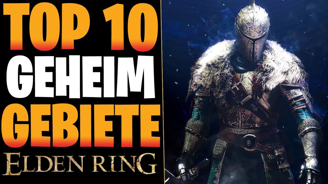 ACHTUNG VERPASSBAR - Top 10 Geheime Gebiete, Optionale Bosse & Quests | Elden Ring Tipps deutsch