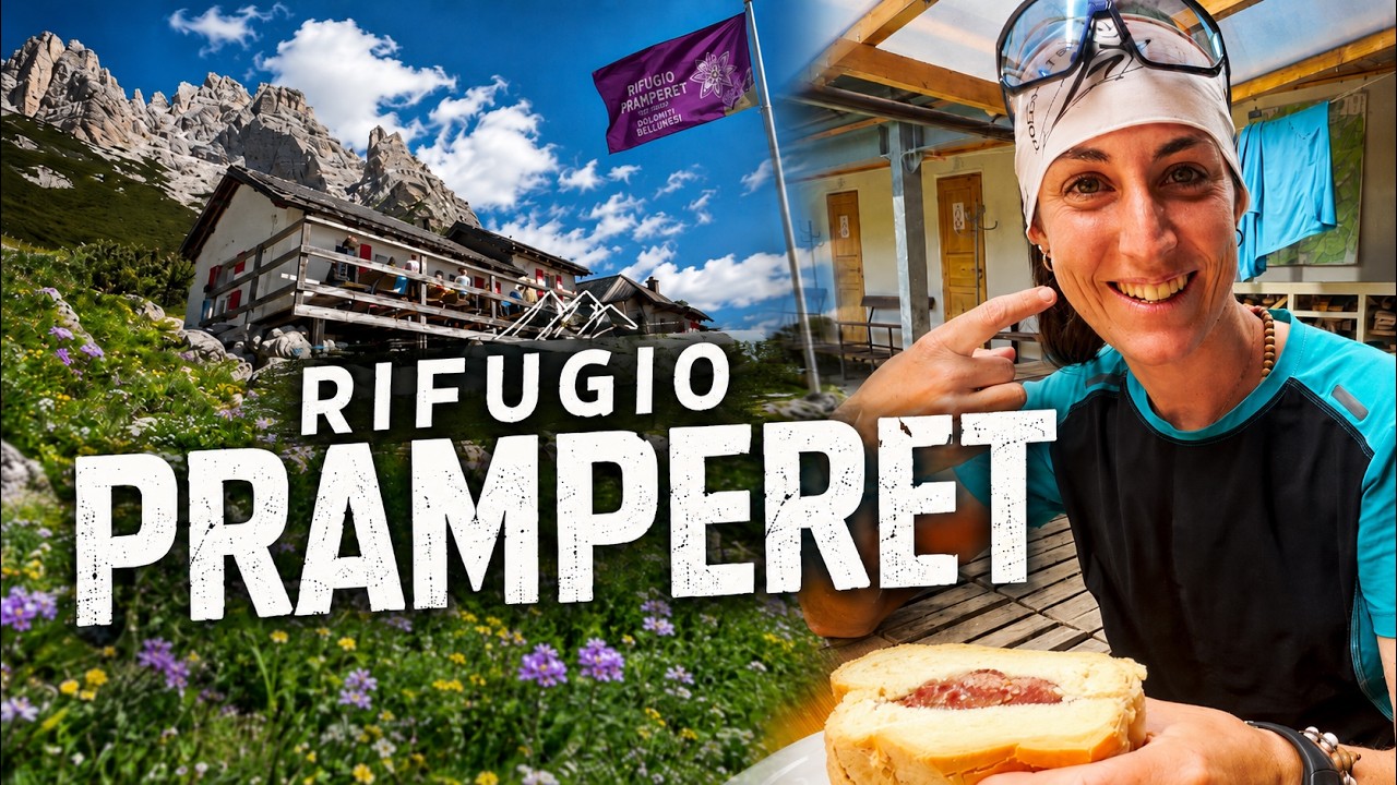 RIFUGIO PRAMPERET | il panino col pastin più buono delle Dolomiti