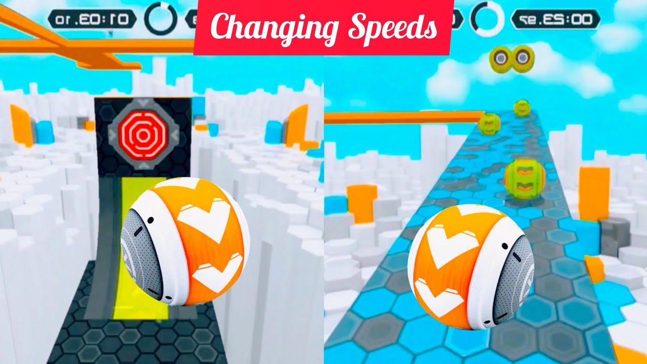 Gyrosphere Trials 🎯 Changing 🌹 Speeds 💎 Slower 🚀 Faster 🌈 Gyro Balls ❄️ Snow White 💥 Nafxitrix #1