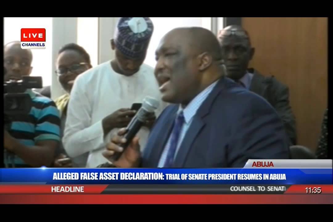 Alleged False Asset Declaration: Trial Of Senate President (PT3) 21/09/15
