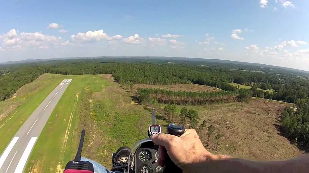 Gyroplane Air Command pilot perspective