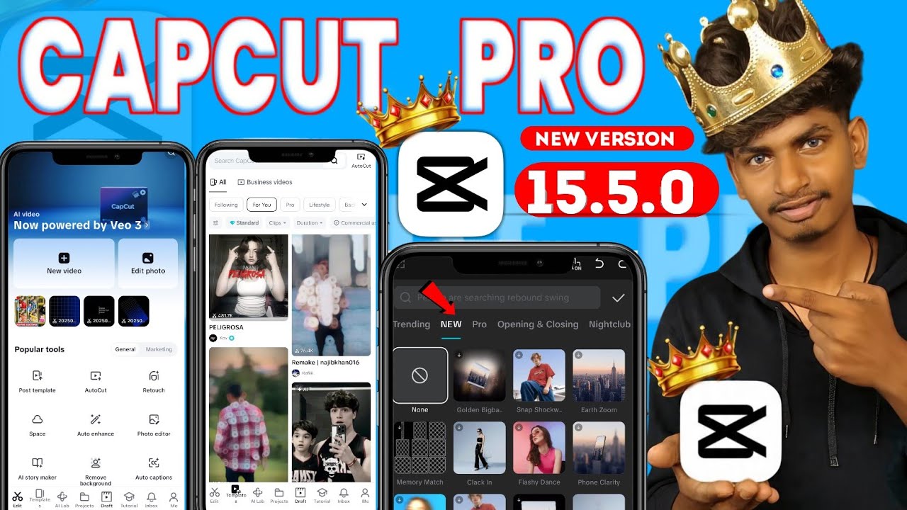 Capcut 15.5.0 New Version||हर 1 Probalms Sholve 😯||No Internet Connection 