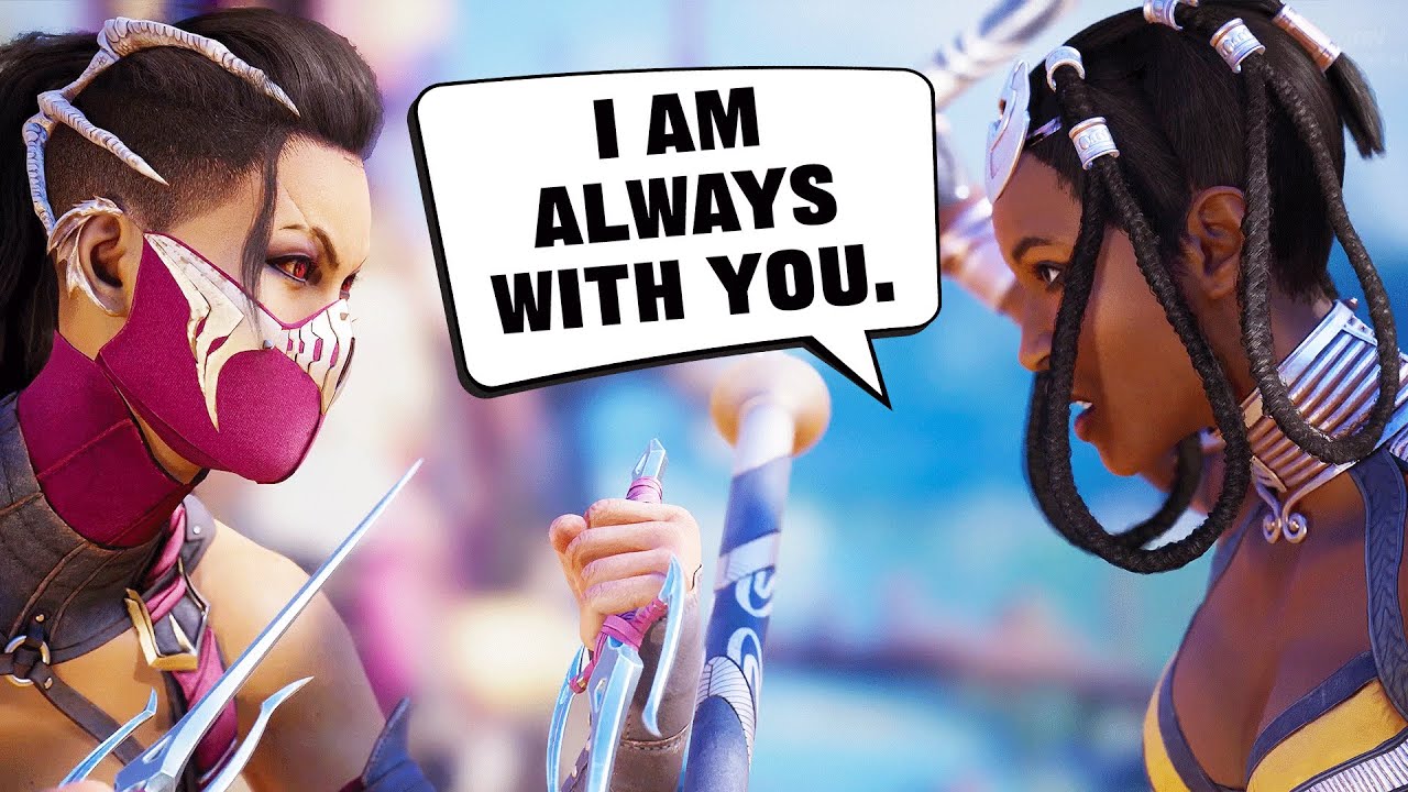 Mortal Kombat 1 - Mileena and Tanya are Dating (Full Romance)
