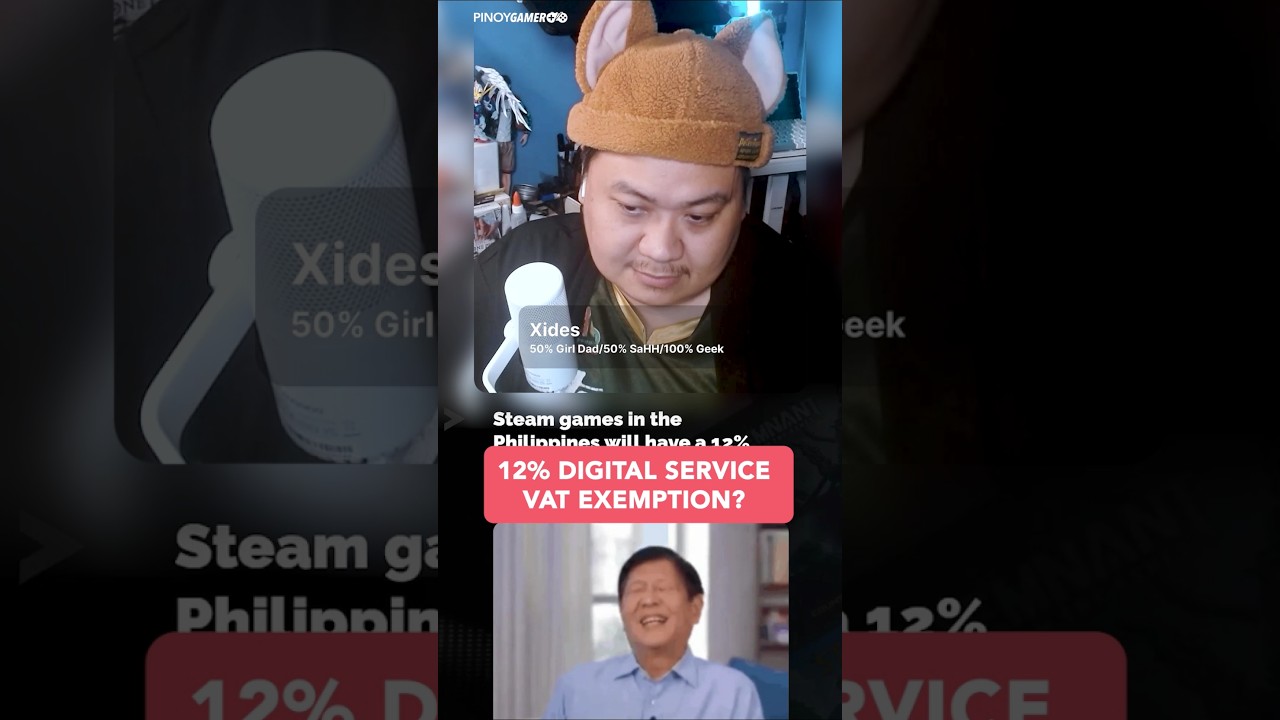 12% Digital Service VAT exemption? #vat #ph #pinoygamer #podcast #podcastph  #shorts #shortsph
