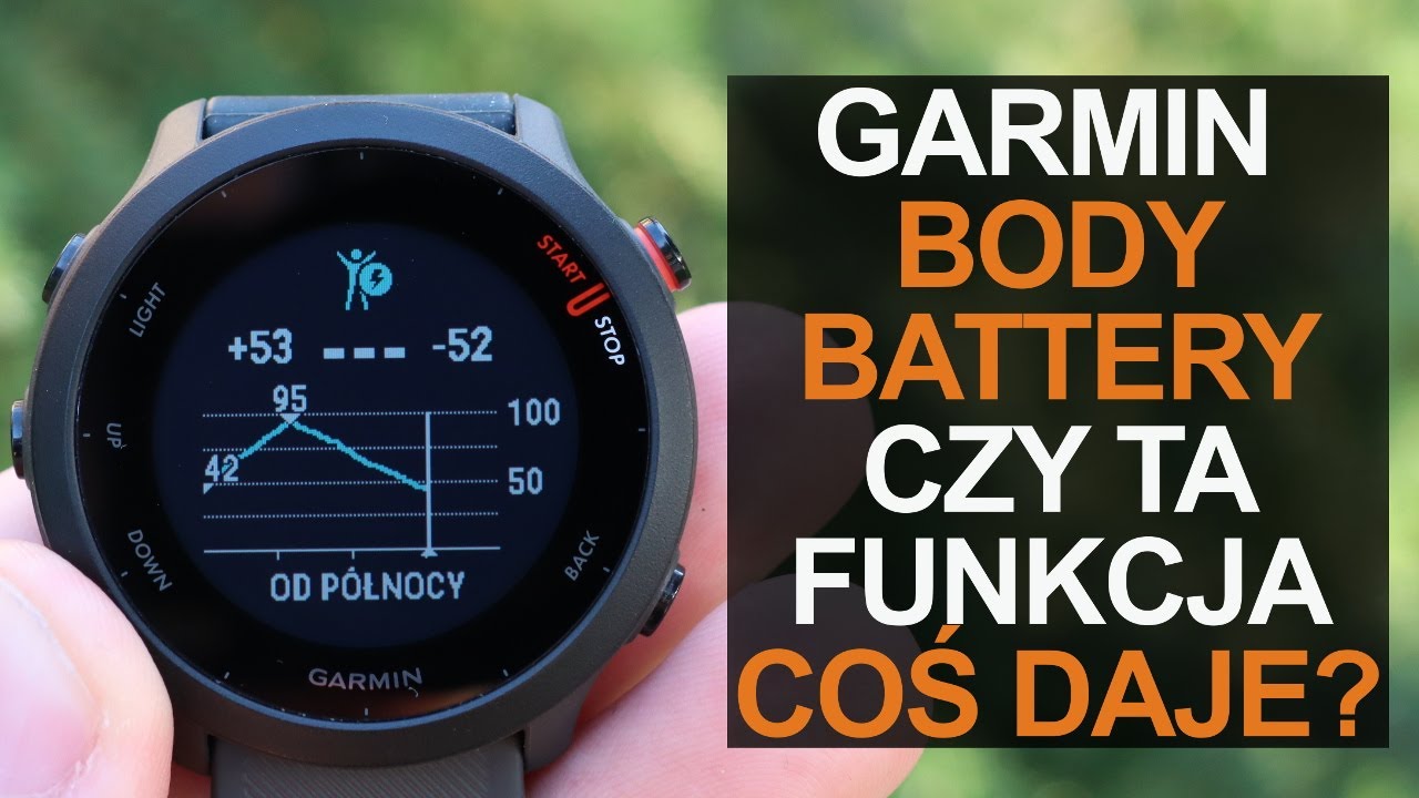 GARMIN BODY BATTERY &ndash; CZY TA FUNKCJA COŚ DAJE? #Shorts