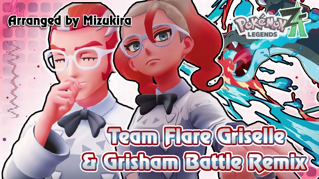 Team Flare (Nouveau) Battle (Mizukira BW2 Techfont Remix) | Pokémon Legends ZA
