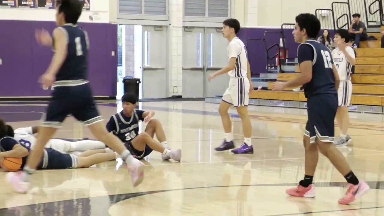 Portola High School Vs Northwood High School Boy's Junior Varsity  Basketball Game.
